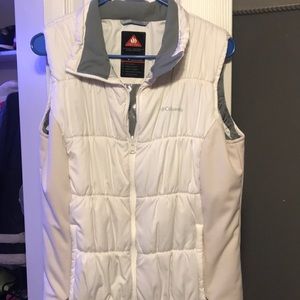 White Columbia Omni shield vest
